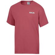 Georgia Mascot Football Comfort Wash Tee